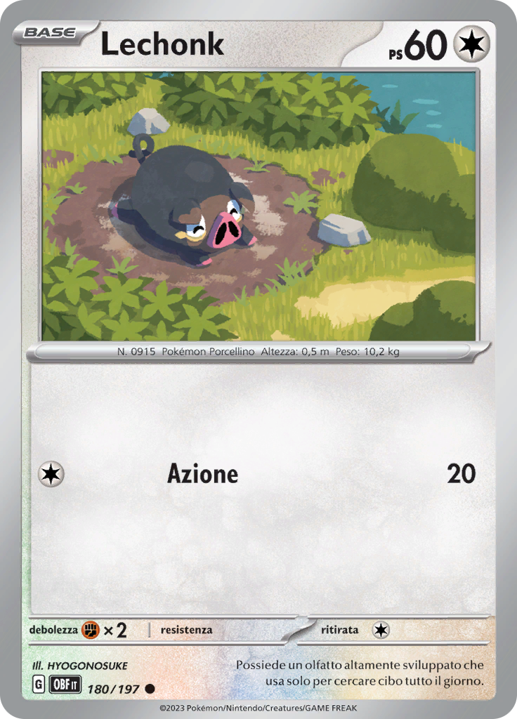 Lechonk (Reverse Holo)