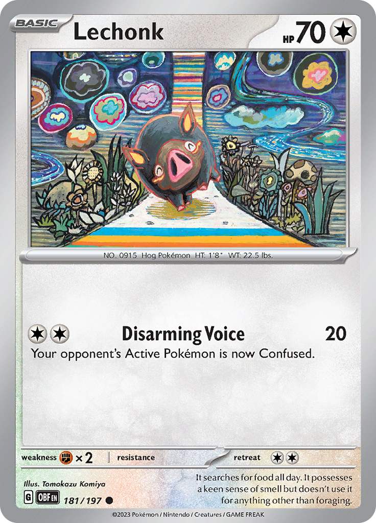 Lechonk (Reverse Holo)