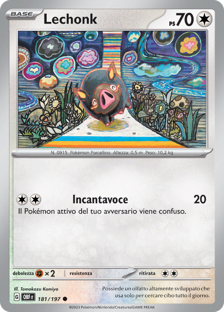 Lechonk (Reverse Holo)