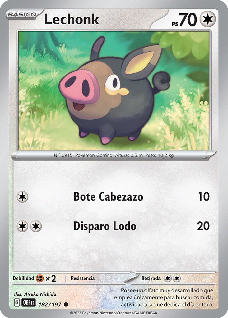 Lechonk (Reverse Holo)