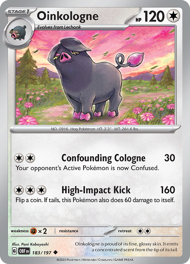 Oinkologne (Reverse Holo)