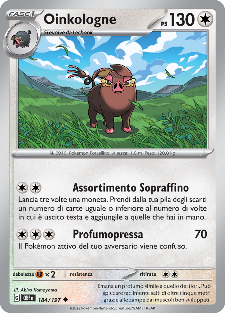 Oinkologne (Reverse Holo)