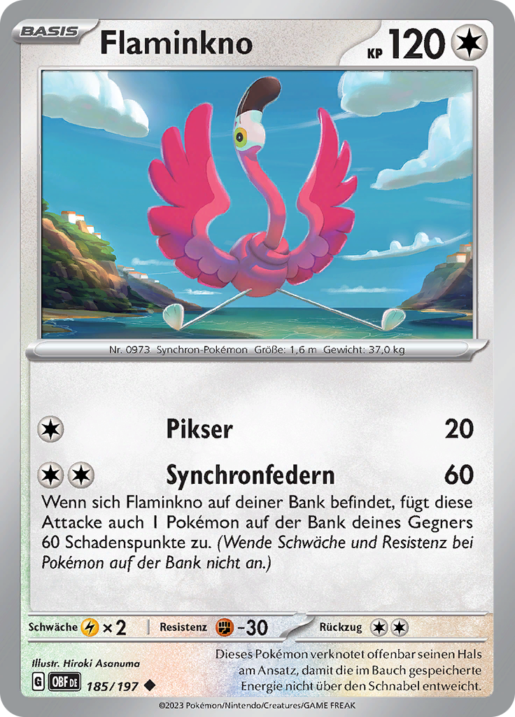 Flaminkno (Reverse Holo)