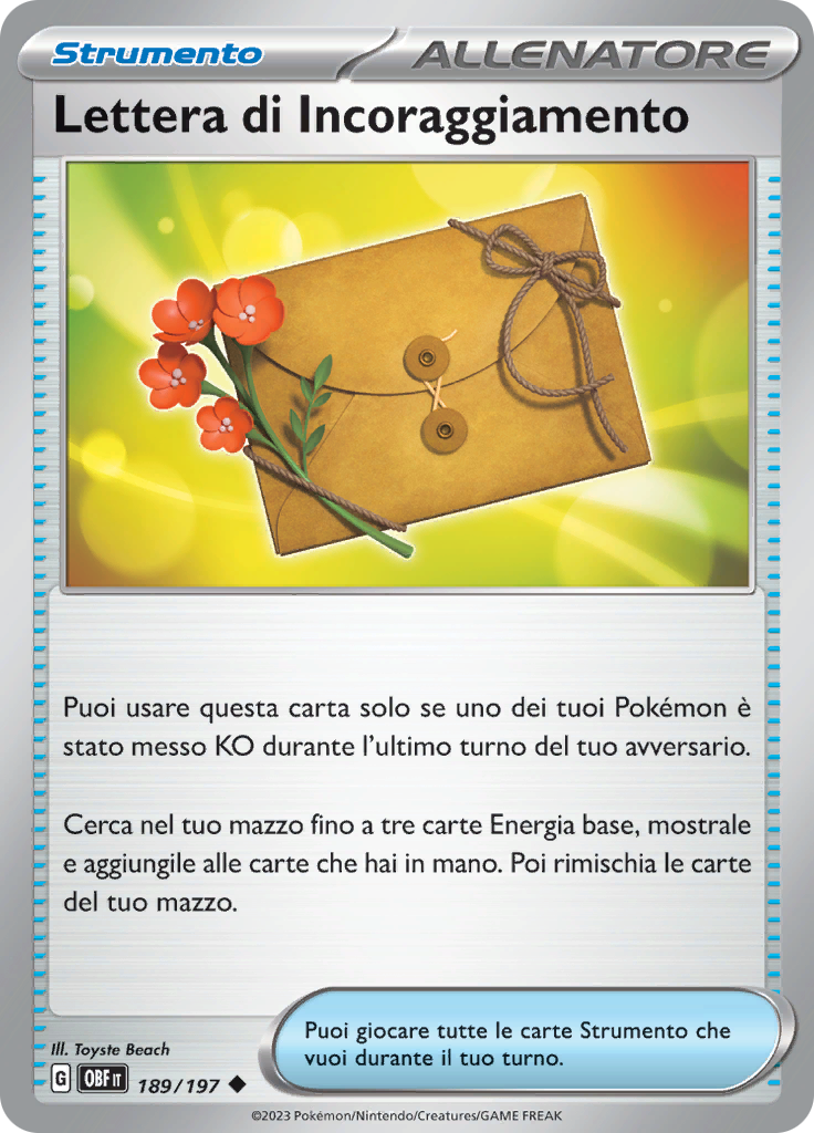 Lettera di Incoraggiamento