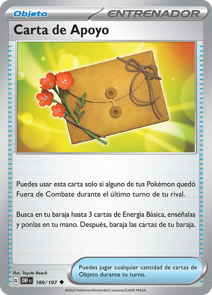 Carta de Apoyo (Reverse Holo)
