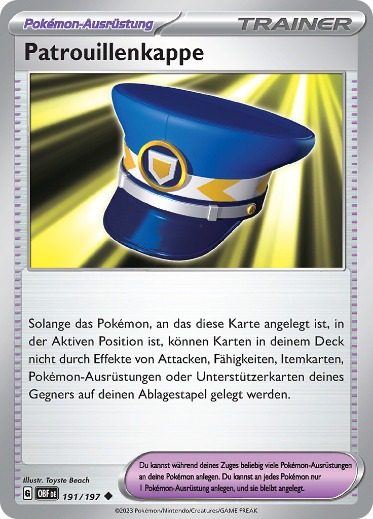 Patrouillenkappe (Reverse Holo)