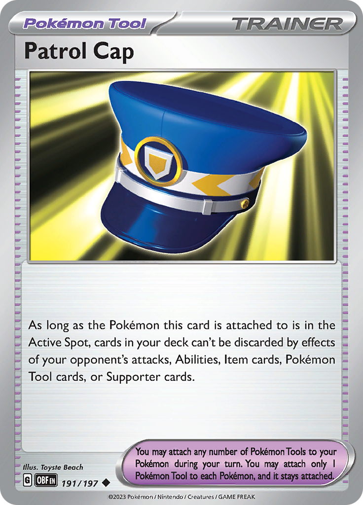 Patrol Cap (Reverse Holo)