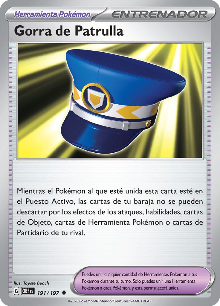 Gorra de Patrulla (Reverse Holo)