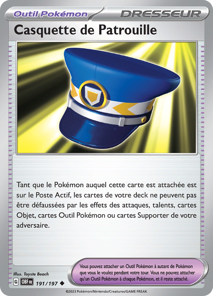 Casquette de Patrouille (Reverse Holo)