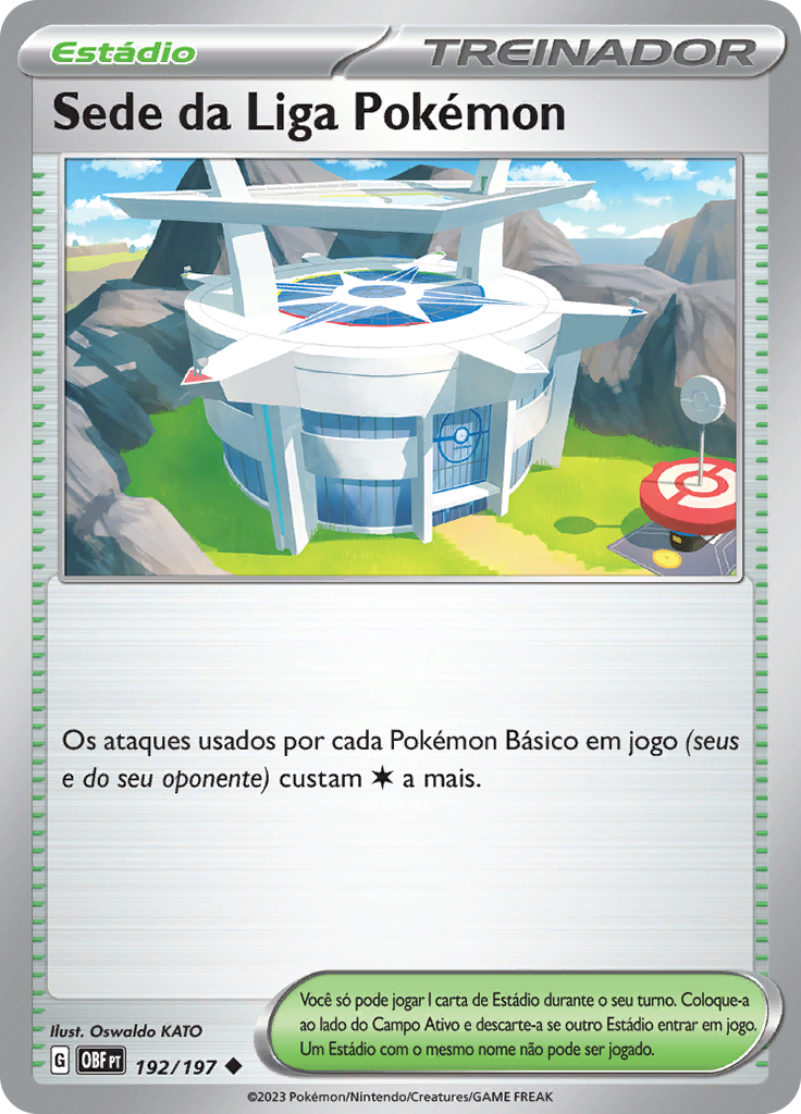 Sede da Liga Pokémon (Reverse Holo)