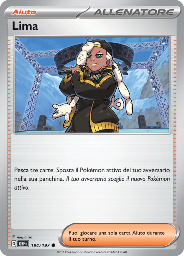 Lima (Reverse Holo)