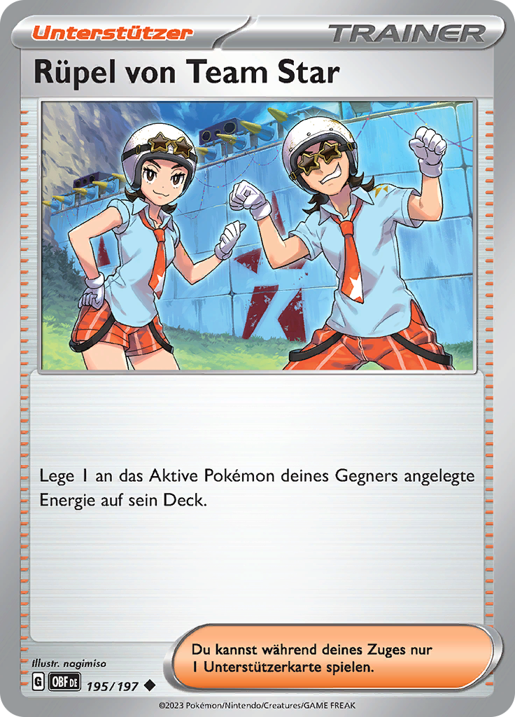 Rüpel von Team Star (Reverse Holo)