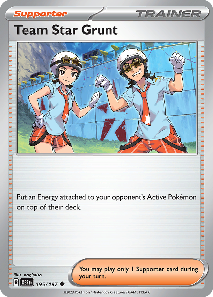 Team Star Grunt (Reverse Holo)