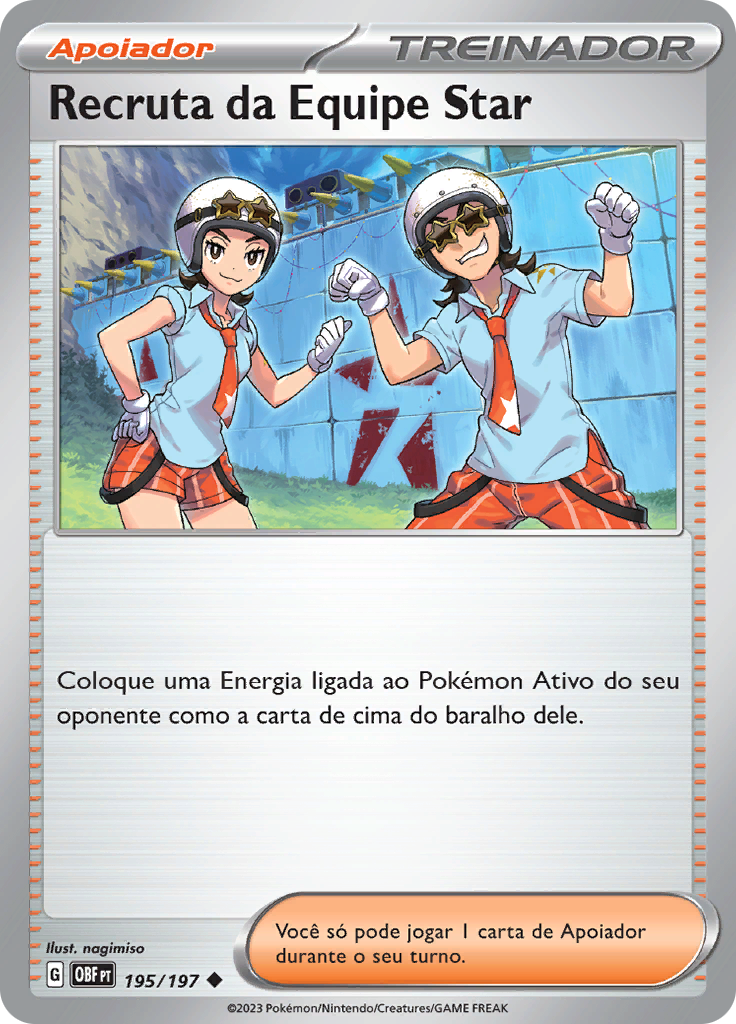 Recruta da Equipe Star (Reverse Holo)