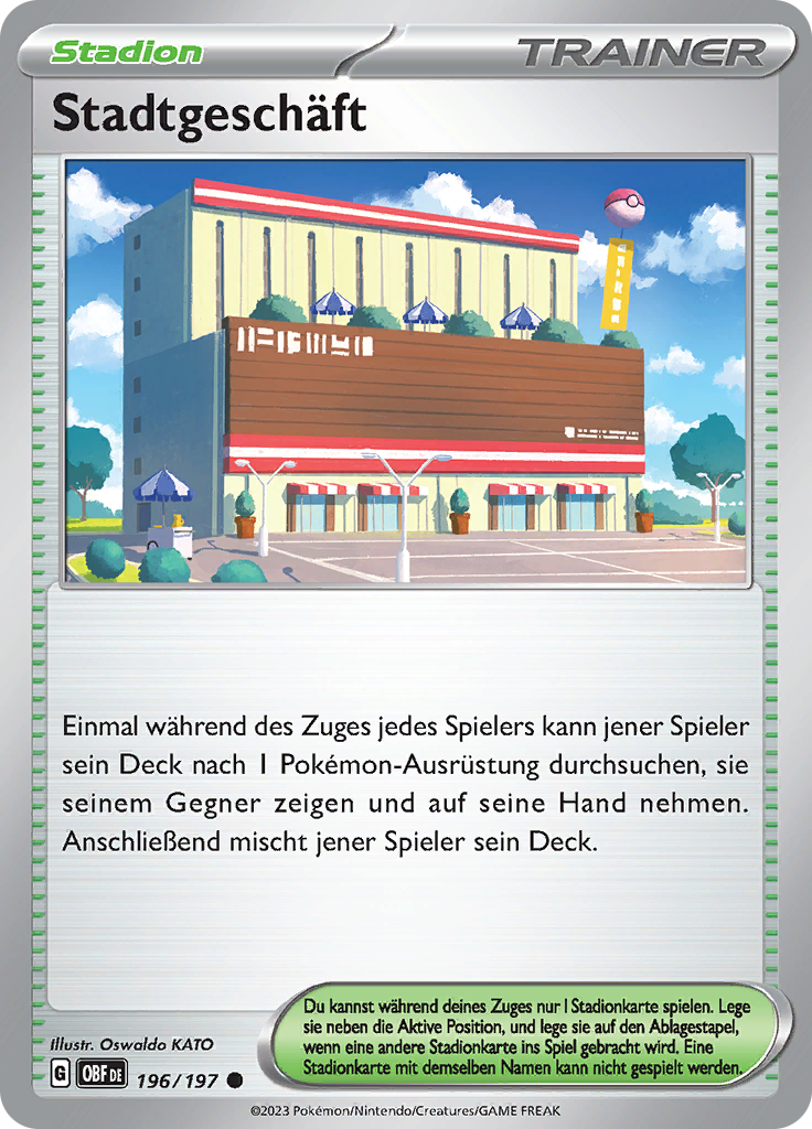 Stadtgeschäft (Reverse Holo)