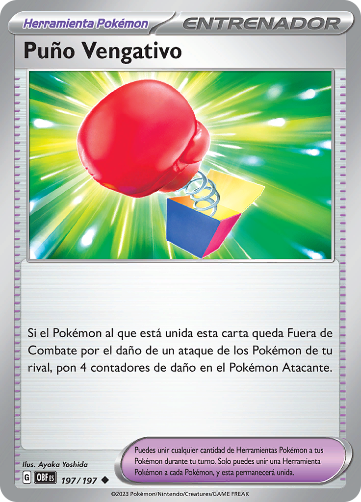 Puño Vengativo (Reverse Holo)