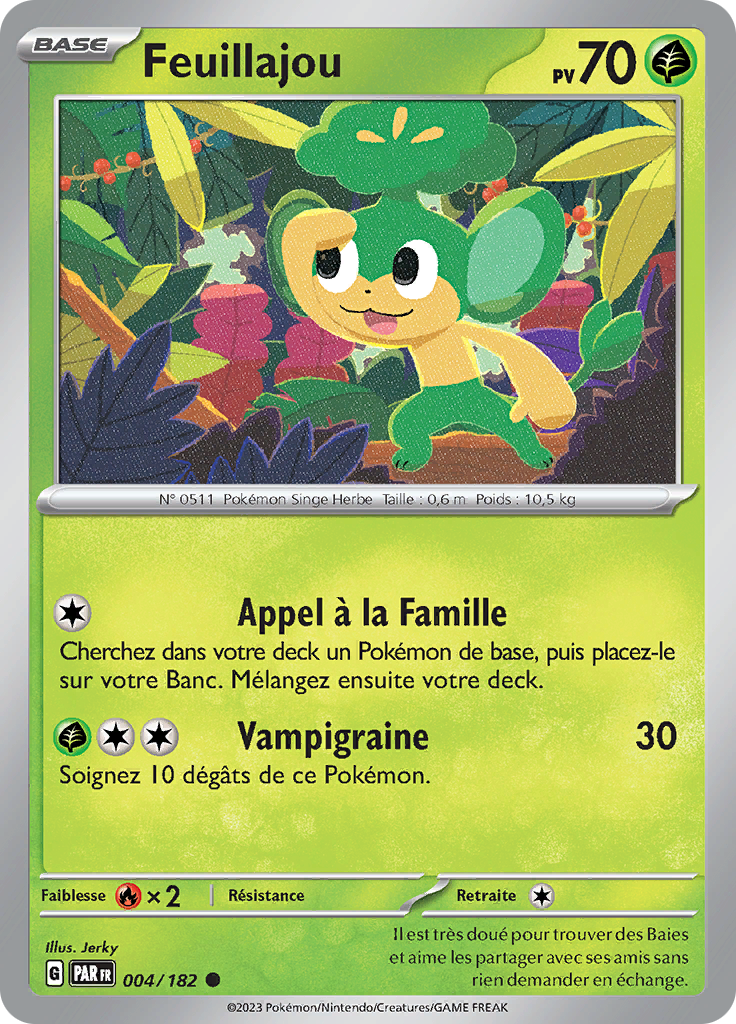 Feuillajou (Reverse Holo)