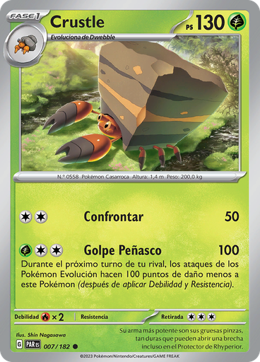 Crustle (Reverse Holo)