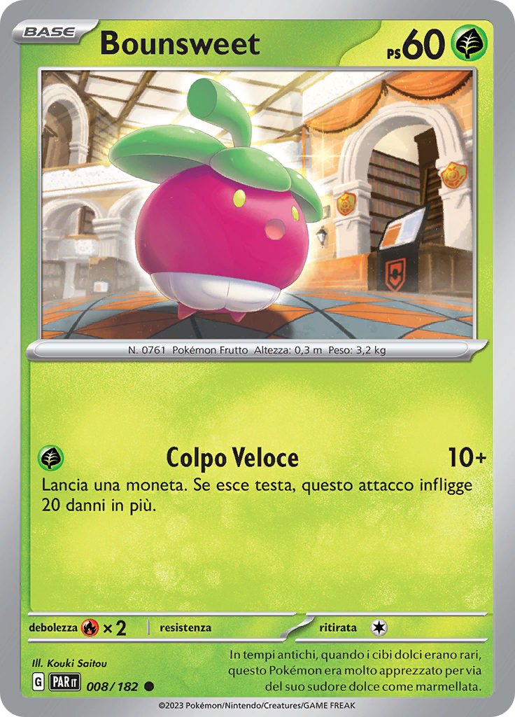 Bounsweet (Reverse Holo)