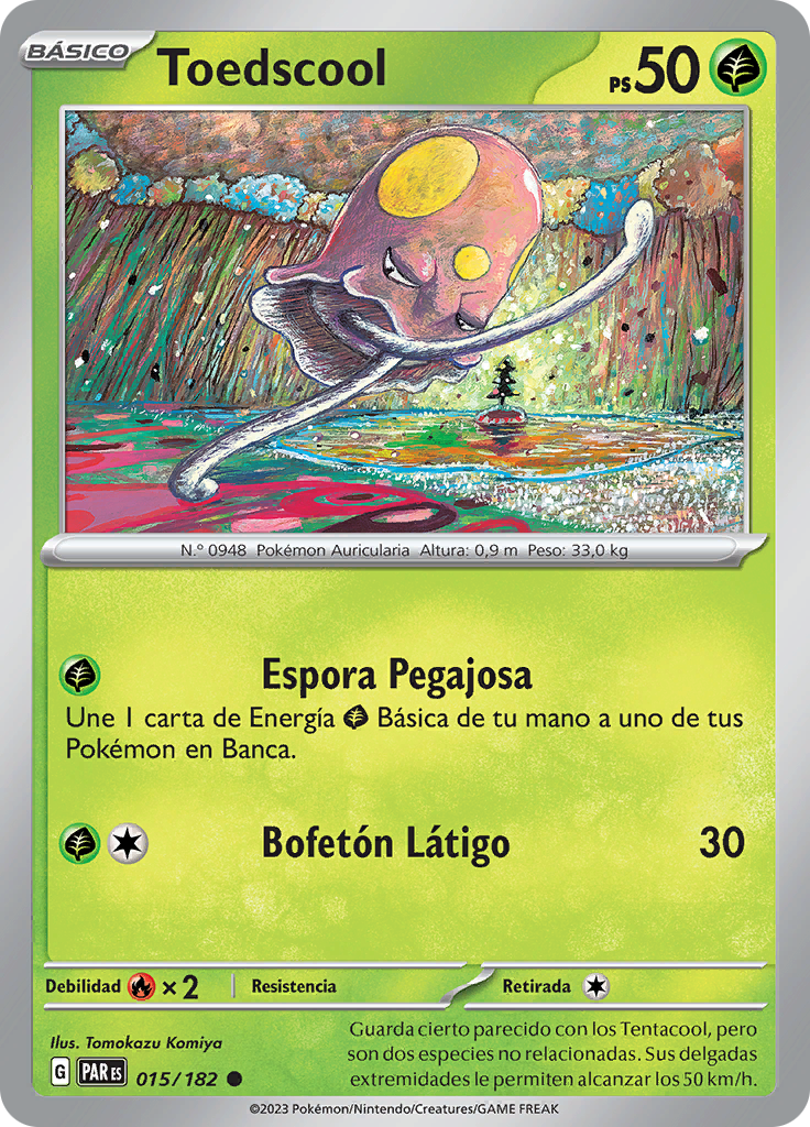 Toedscool (Reverse Holo)