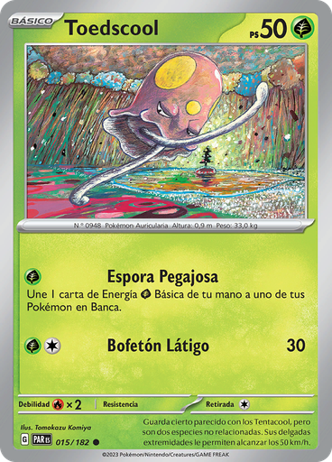 Toedscool (Reverse Holo)