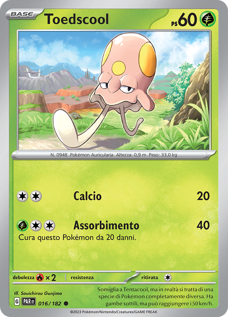 Toedscool (Reverse Holo)