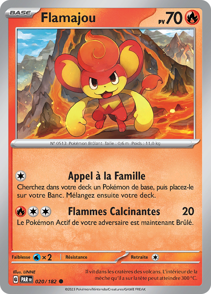 Flamajou (Reverse Holo)