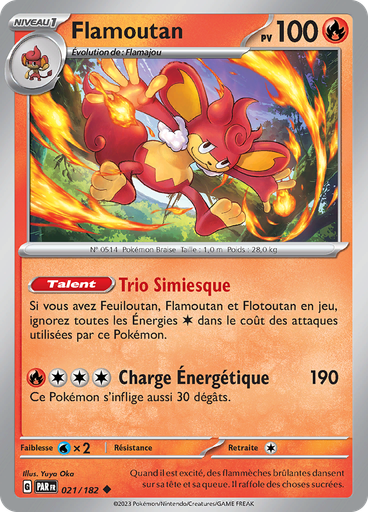 Flamoutan (Reverse Holo)