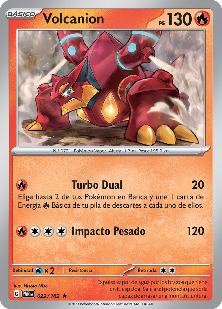 Volcanion (Reverse Holo)