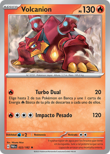 Volcanion (Reverse Holo)