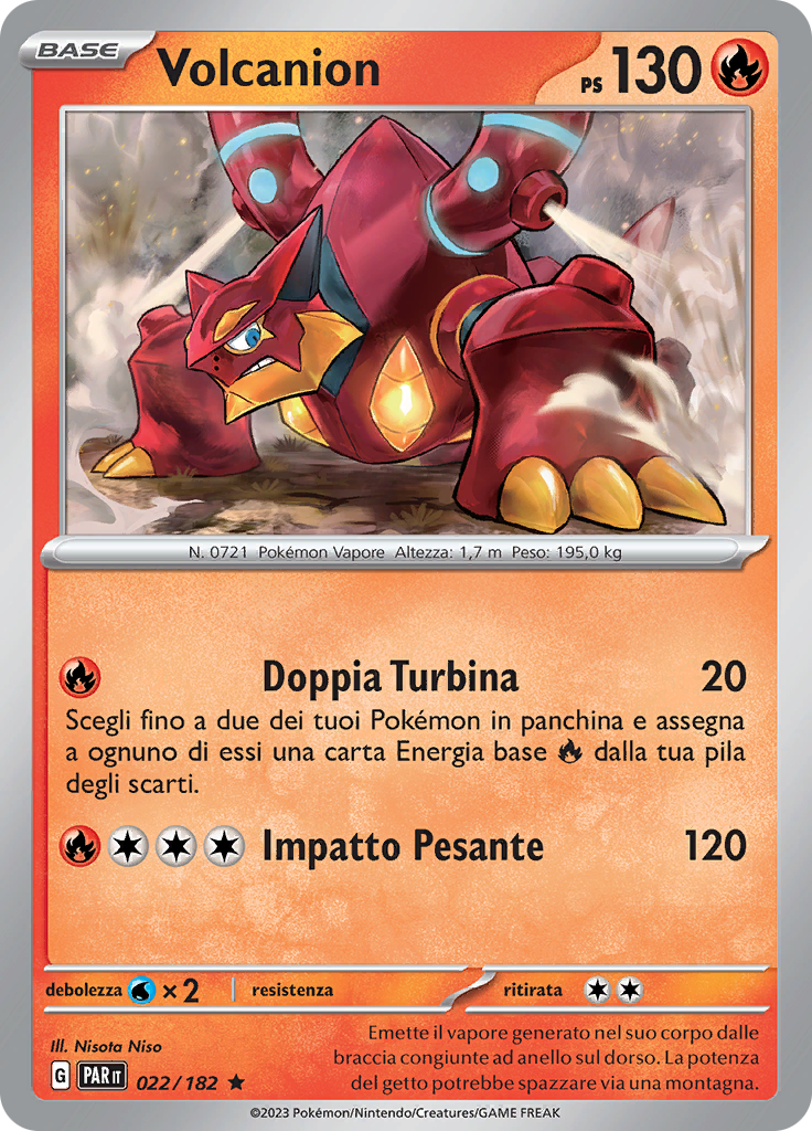 Volcanion (Reverse Holo)