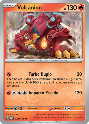 Volcanion (Reverse Holo)