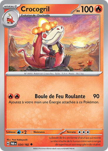 Crocogril (Reverse Holo)