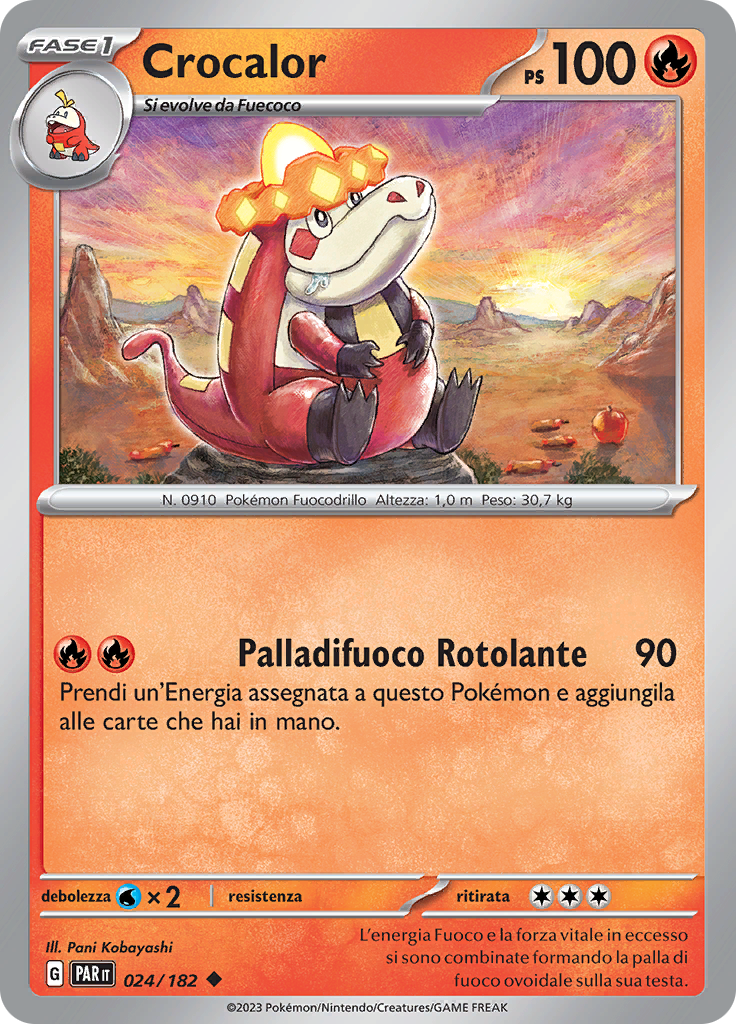 Crocalor (Reverse Holo)