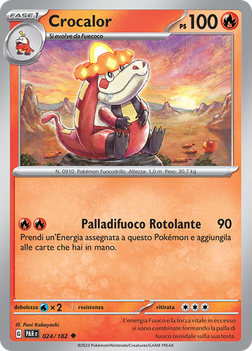 Crocalor (Reverse Holo)