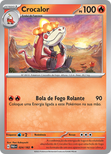 Crocalor (Reverse Holo)