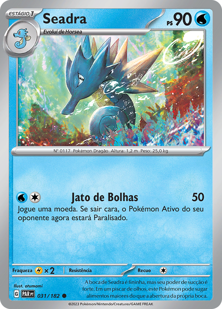 Seadra (Reverse Holo)