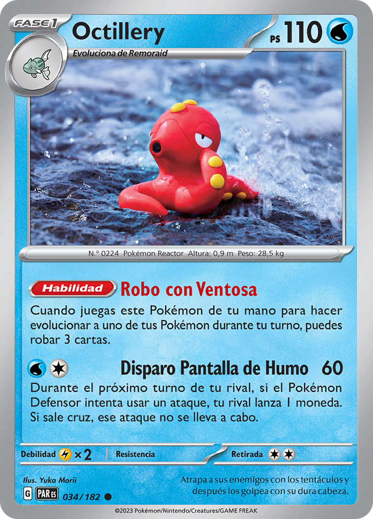 Octillery (Reverse Holo)