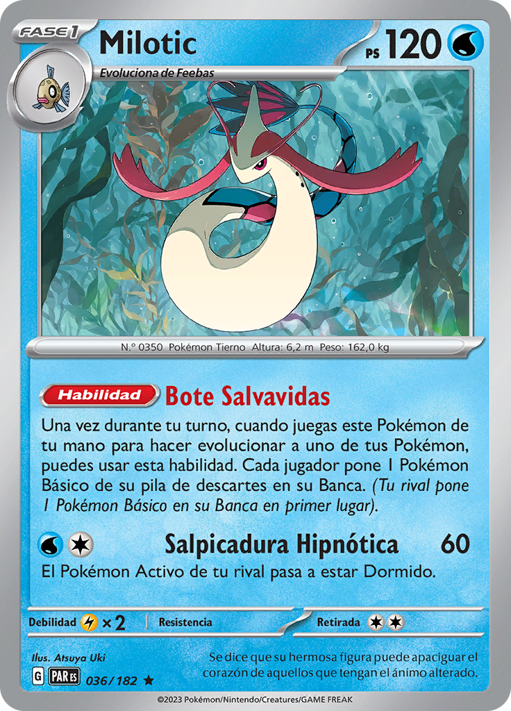 Milotic (Reverse Holo)