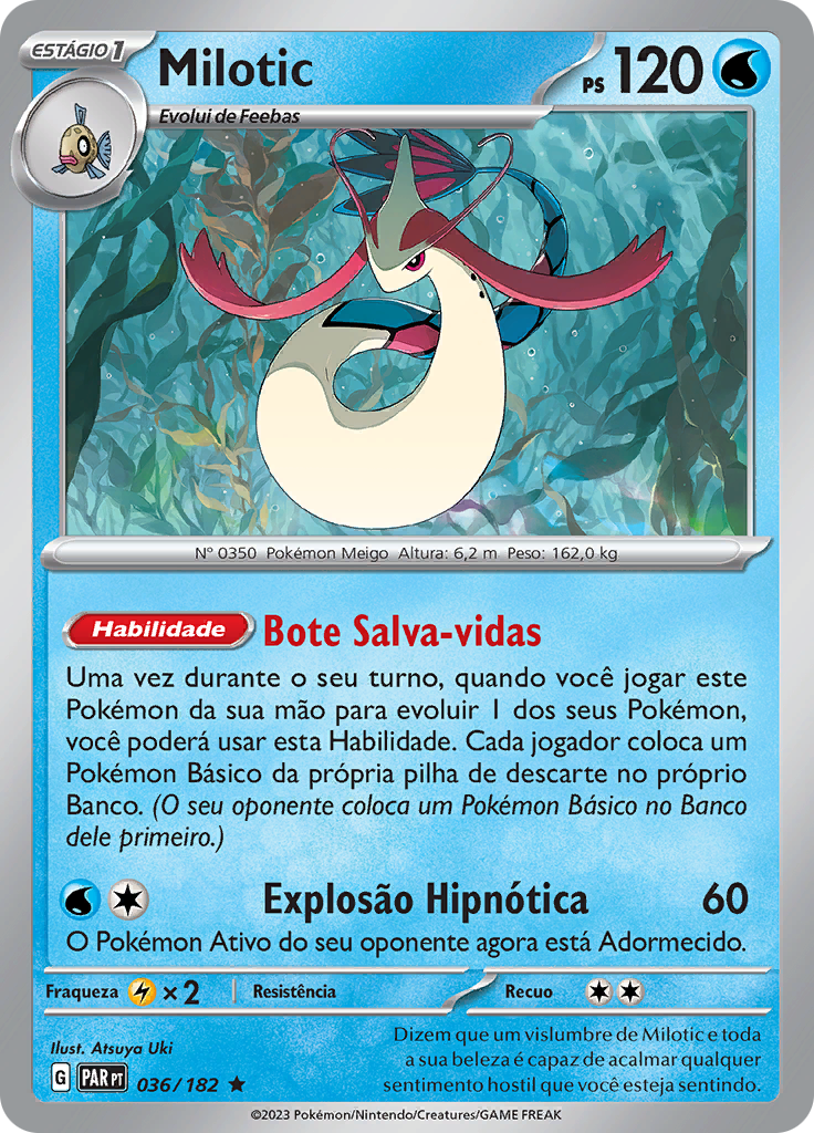 Milotic (Reverse Holo)