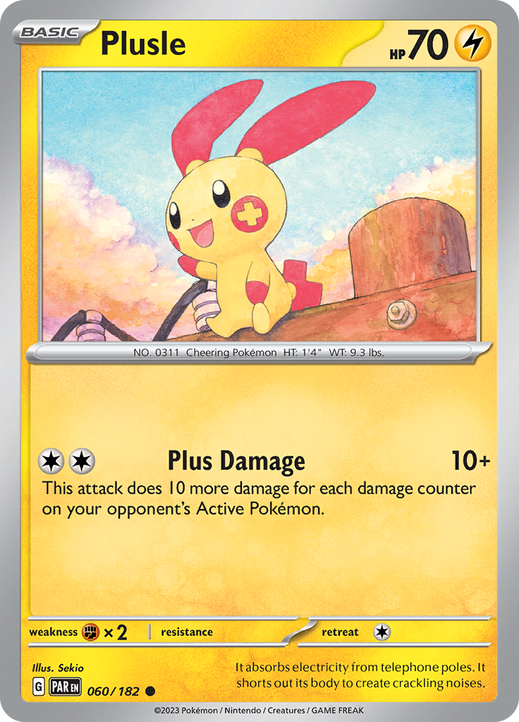 Plusle (Reverse Holo)