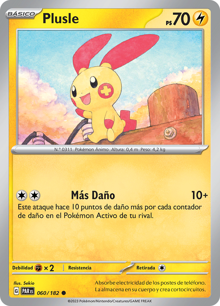 Plusle (Reverse Holo)