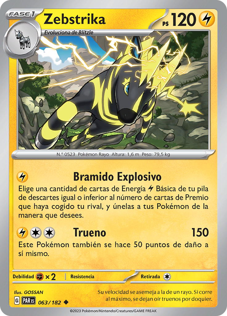 Zebstrika (Reverse Holo)