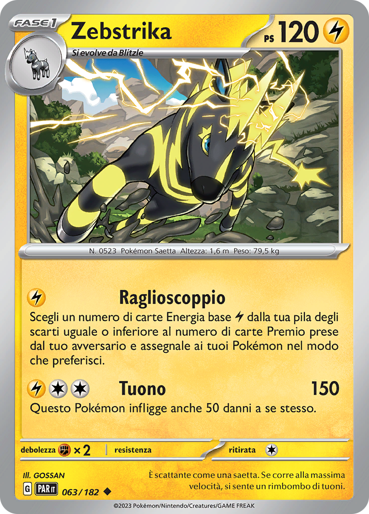 Zebstrika (Reverse Holo)