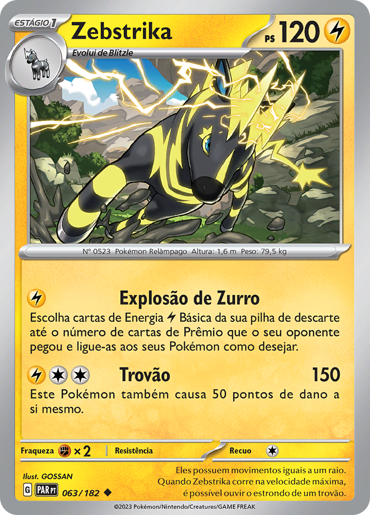 Zebstrika (Reverse Holo)