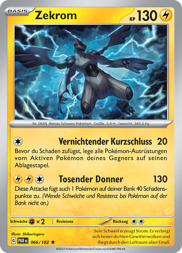 Zekrom (Reverse Holo)