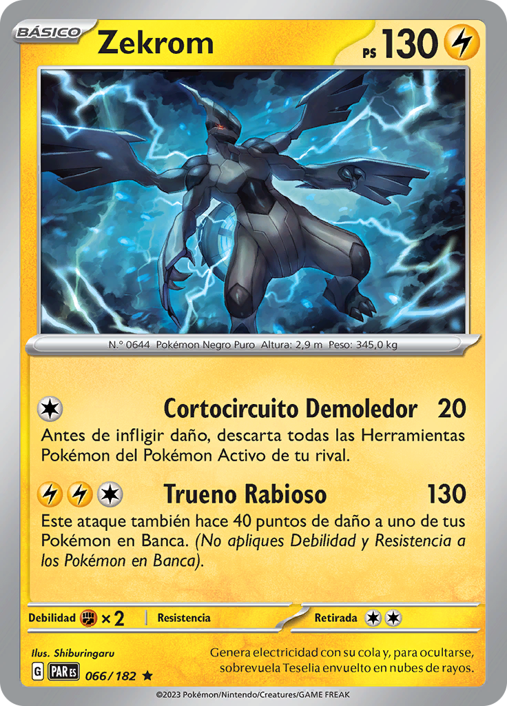 Zekrom (Reverse Holo)