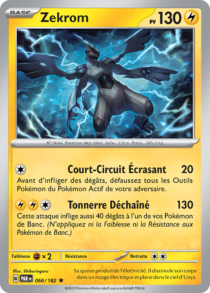 Zekrom (Reverse Holo)