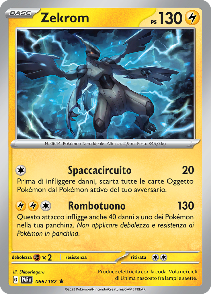 Zekrom (Reverse Holo)
