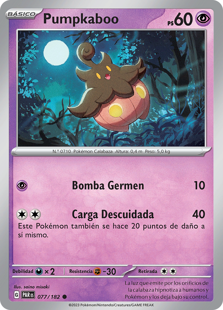 Pumpkaboo (Reverse Holo)